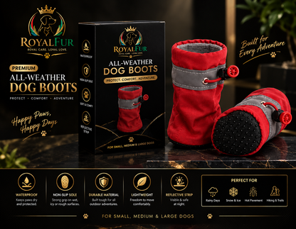 Water Resistant Dog Shoes